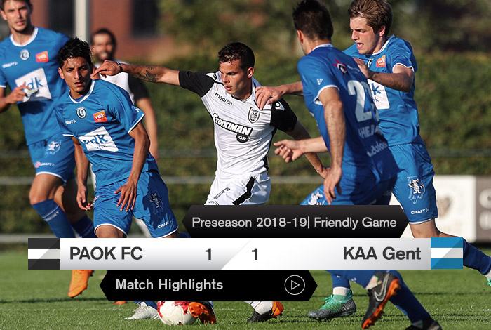 Paok Kaa Gent Highlights Paokfc