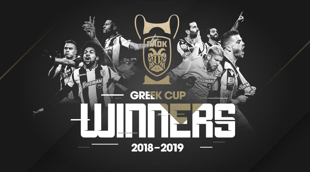 Image result for paok greek cup winner 2019